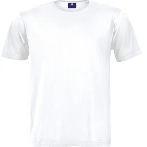 Biodegradable Cotton Crew Neck T-Shirt White